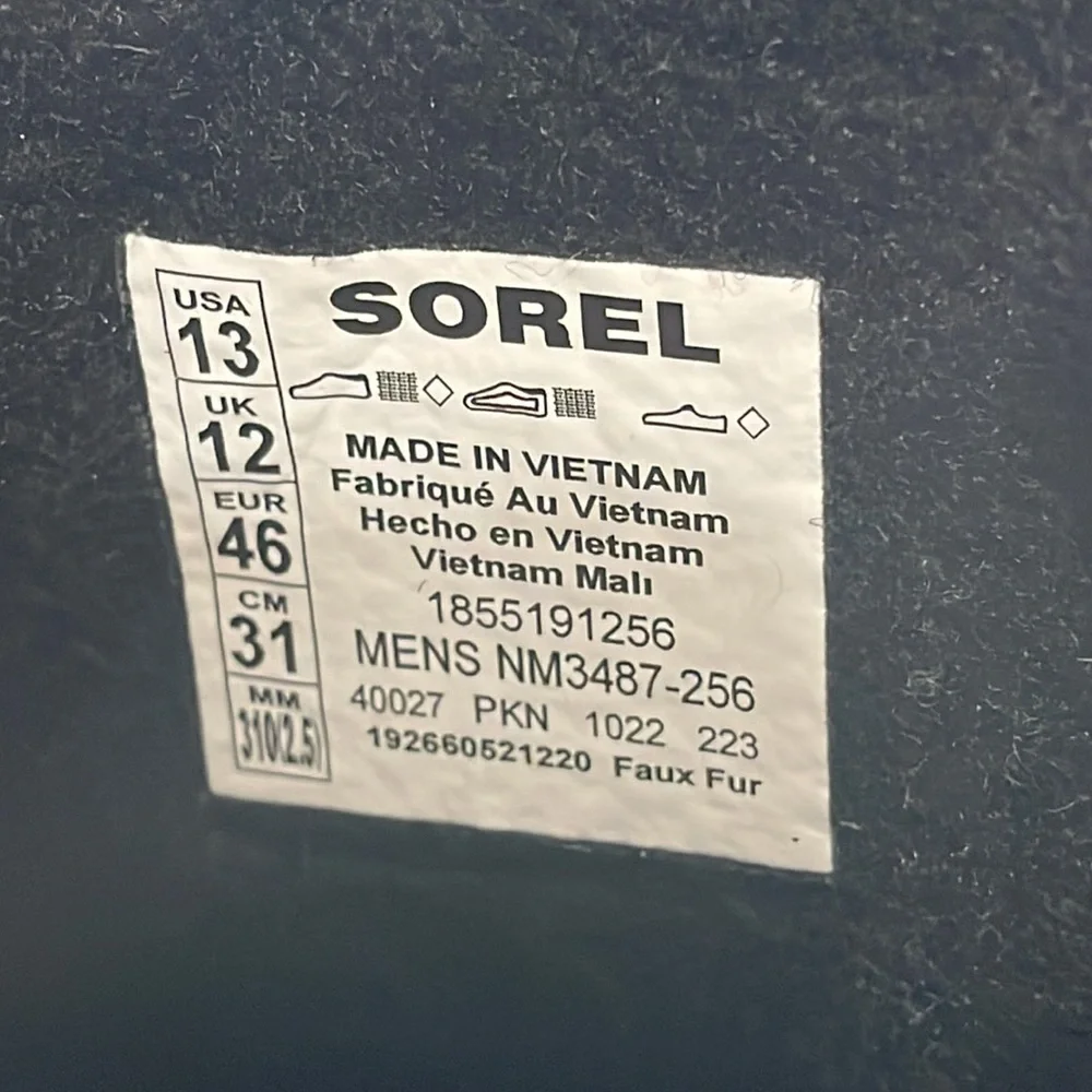 Sorel 1964 PAC Nylon Snow Boots Men